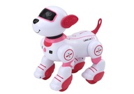 Robot Pes Interaktívny Diaľkovo ovládaný Tancuje Vykonáva Príkazy Ružová