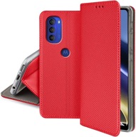 Flipové puzdro TelForceOne pre Motorola Moto G51 5G Smart Magnet červené