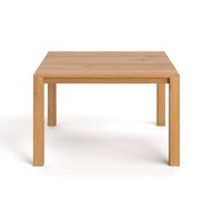 DSI-meble Stôl do kuchyne obývacej izby jedáleň PLAIN 100x100 drevený MASÍVNY DUB