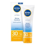 NIVEA SUN SHINE CONTROL Zmatňujúci opaľovací krém na tvár SPF30 50ml