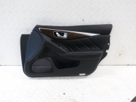 INFINITI Q50 upholstery leather black right front