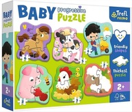 Puzzle Baby Progressive Farma Trefl