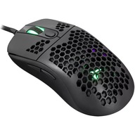 Mysz gamingowa dla graczy WhiteShark GALAHAD-B czarna z LED RGB