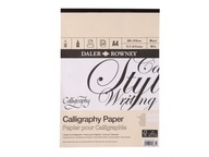 Daler-Rowney Blok do kaligrafii 3 kolory A4 30 ark. 90 g/m²