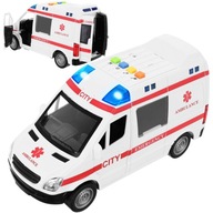 Auto Ambulancia Záchranná ambulancia Ambulancia Otváracie Dvere Svetlo Zvuky