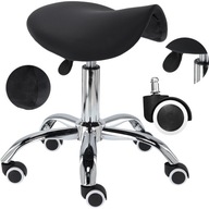 Kozmetická taburetka stolička hoker lekárske sedlo mobilné praktické