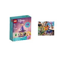 LEGO DISNEY č. 43214 - Rotujúci Rapunzel + KATALÓG LEGO 2024