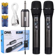 Mikrofon bezprzewodowy wokalowy podwójny zestaw DNA FU DUAL VOCAL