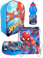 Zestaw plecak worek śniadaniówka bidon Spiderman