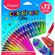 Maped Pastelky Colorpeps trojuholníkové 72 farby