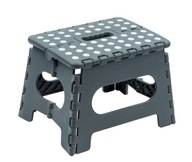 TABURETKA KÚPEĽŇOVÁ stolička podnožka 22 cm SIVÁ