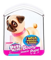 Pets Alive Booty Shakin Pups Mops Zvieratko Figúrka Psík