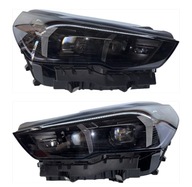 BMW 5 G60 G61G68 LAMPA ĽAVÁ PRAVÁ FULL LED SHADOW ČIERNA BLACK BMW LED