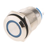 16mm 12V IP67 Wodoodporny metalowy wskaźnik LED