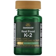 Swanson Prírodný vitamín K2 MK-7 200mcg 30kaps
