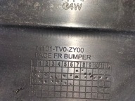 front bumper front HONDA CIVIC IX LIFT 15-17 wersja below washers