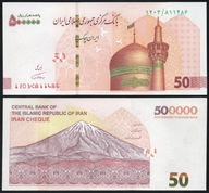 Irán 500 000 $ RIALS P-164a UNC