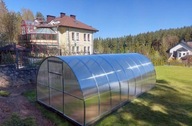 Záhradný skleník STRONG 3x6m polykarbonát 4mm 20x40mm