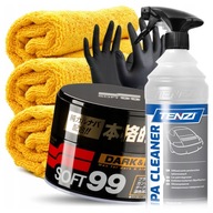 Vosk s carnaubou Soft99 Dark & Black Wax 300 g + 5 iných produktov