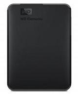 USZKODZONY Dysk zewnętrzny przenośny WD Elements 1TB WDBUZG0010BBK-EA USB 3