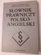 Słownik prawniczy polsko- angielski