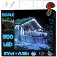 SOPLE 500 LED LAMPKI ZEWNĘTRZNE IP44 STAŁE + FLASH