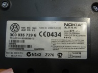module control unit BLUETOOTH TELEFONU VW GOLF V PASSAT B6 3C0035729G