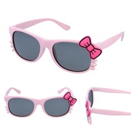 Różowe okulary z Polaryzacją dla Dzieci Dziewczynki Hello Kitty Słoneczne
