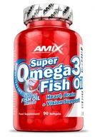 Amix Super Omega 3 Fish Oil 90kap Zdroj Omega3