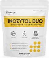 Proton Labs INOZYTOL DUO Myo & D-Chiro + B6 120 kapszula PCOS STRESSZ HANGULAT