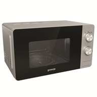 Gorenje | MO17E1S | Mikrovlnná rúra | Voľne stojace | 17 L | 700W | Strieborná