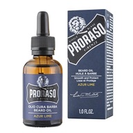 PRORASO Olej na fúzy AZURE LIME 30 ml