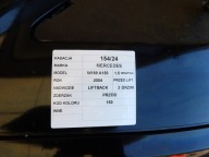 Mercedes W169 bumper front lak. 160