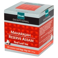 DILMAH EXCEPTIONAL MAHARAJAH RESERVE ASSAM herbata czarna 20 TOREBEK