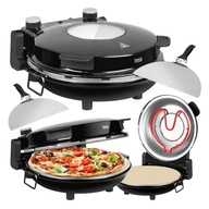 PIEC do PIZZY Teesa SUPREME elektryczny średnica 32cm 400°C 1200W 2 łopatki