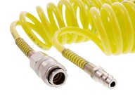 SPIRÁLOVÁ HADICE PU 5x8mm / 10m rychlospojka DN 7,2