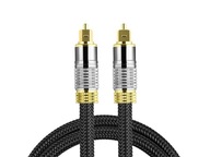 Kabel optyczny cyfrowy Alogy 6.0mm przewód Audio TV PC 1m