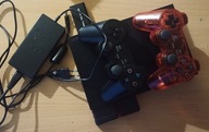 Konsola PlayStation 2 PS2 Slim cech - 7000 2 pady bezprzewodowe HDMI karty