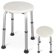 Taboret stołek pod prysznic krzesełko do wanny dla seniora chorych 110 kg