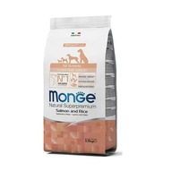 Monge Dog Puppy Losos s ryžou - 12kg