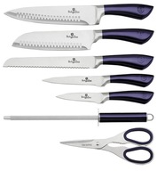 BERLINGERHAUS sada nožov v stojane nerez 8 ks Purple Metallic Line BH-2670