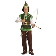 STRÓJ MAŁY KSIĄŻĘ ZŁODZIEI ROBIN HOOD BAJKA 128