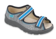 BEFADO sandały chłopięce MAX 869X157 szare 28