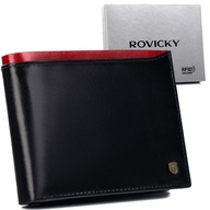 Klasická kožená peňaženka so systémom RFID Protect