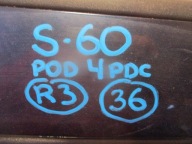 lökhárító VOLVO S60 POD PDC far hátsó