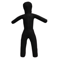 Kids Grappling Dummy Unfilled Sturdy Exercise Karate Portable Black