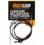 Undercarp Leadcore bez rdzenia z krętlikiem do szy