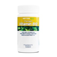 Vitamín B12 Vegan/Vegetarián, imunita - 90 kaps