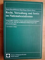 Recht, Verwaltung und Justiz im Nationalsozialismus prawo nazizm NSDAP