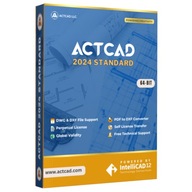 ActCAD 2024 ESD štandard doživotne nahradiť Auto Gstar Zw CAD| najnovší CAD